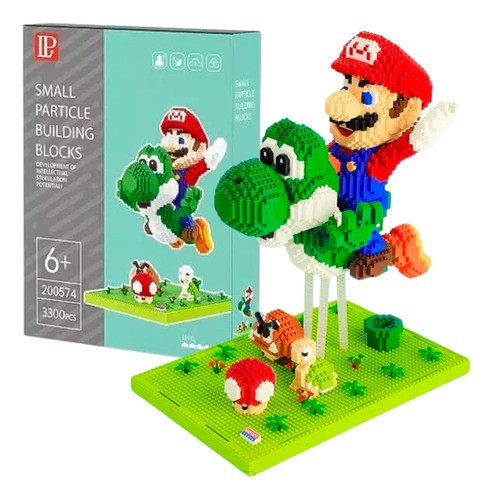 Rompecabezas 3d Bloques Armables Mario Bros & Yoshi Blocks