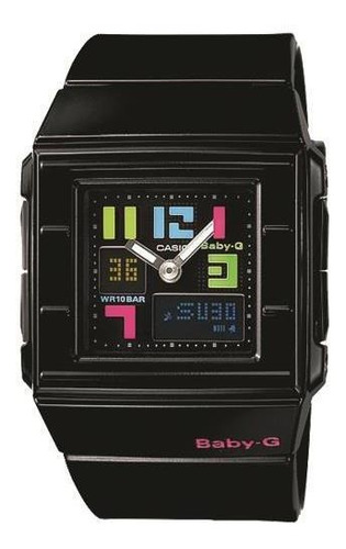 Reloj Casio Bga200pd-1b Mujer Baby-g