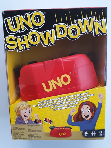 Juego De Mesa Uno Showdown Original Mattel Nuevo 