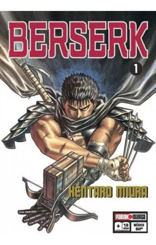 Berserk Vol 1 Manga De Kentaro Miura Editorial Panini México 2020