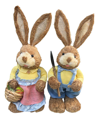 De Pascua De Paja De Dibujos Animados, 2 Uds., Estilo D