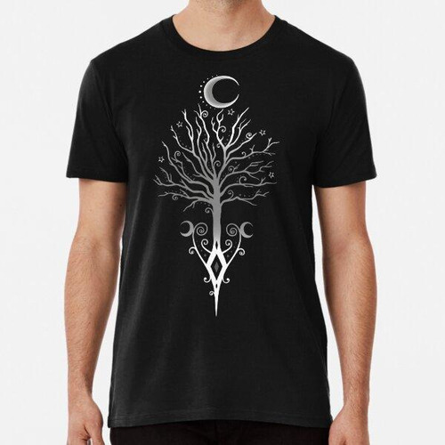 Remera Árbol Oculto De La Luna Luna Pagana Wicca Algodon Pre