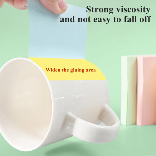 M&g 4 Pcs Sticky Note High Adhensive Portable