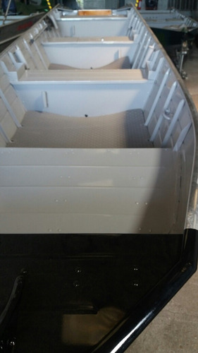 Barco De Aluminio 6m Semi Chata Com Carreta Novos