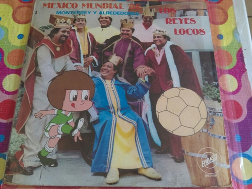 Los Reyes Locos Lp México Mundial 86 R