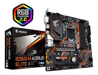 Motherboard Gamer Gigabyte B365m Aorus Elite Socket 1151