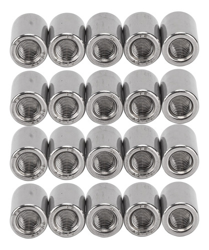 Tuerca De Conector M6, Varilla Redonda De Acero Inoxidable,