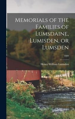 Libro Memorials Of The Families Of Lumsdaine, Lumisden, O...