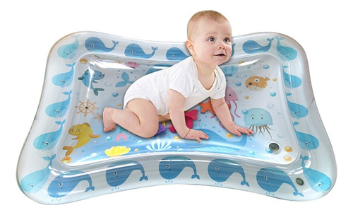 Almohadilla De Hielo Inflable Para Bebé, Vida Marina