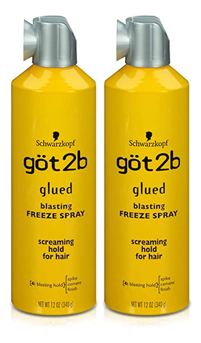 Got2b Glued Blasting Freeze Hairspray - Spray Para El Cabel.