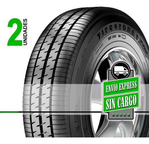 Imagen 3 de 9 de Combo 2u 185/60 R14 82t F-700 Firestone Cuotas + Envio 0$