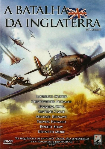 A Batalha Da Inglaterra - Dvd - Michael Caine - Robert Shaw