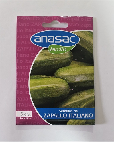 Semilla Zapallo Italiano Anasac