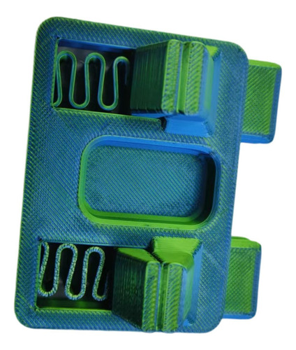 Sostenía De Accesorios De Soldadura De Azul Y Verde