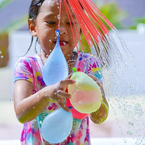 Globos Para Agua 444pzs Magic Balloons Llenado En 60seg