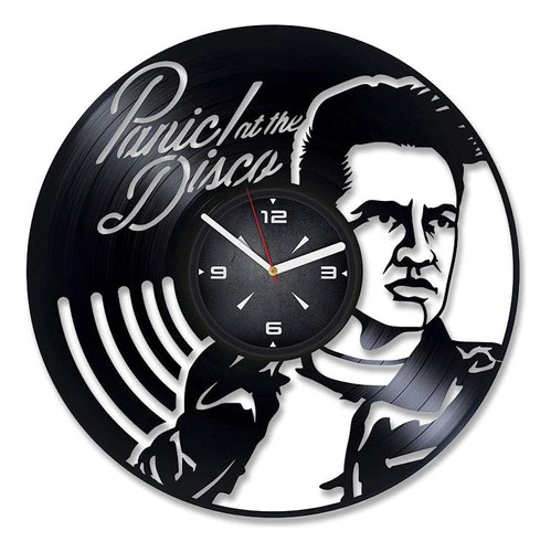 Reloj De Pared Con Disco De Vinilo Para Músicos De Banda De 