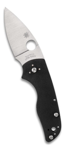 Spyderco Hunting Knives Black G-10 Lil' Native Slipit S30v S