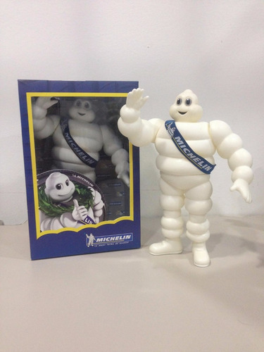 Imagen 2 de 11 de Muñeco Michelin Bibendum Original Articulado Campaña