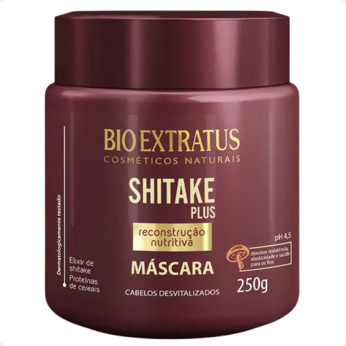Kit Shitake Plus Com Finalizador Spray Elixir Bio Extratus