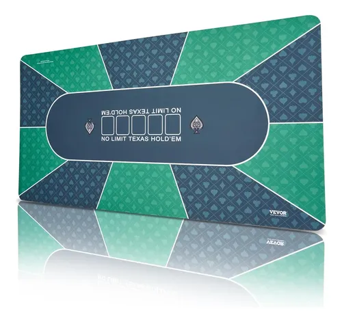 Mesa De Póquer Poen 70 X 35 Pulgadas Tapete Texas Holdem Color Del Paño Mesa De Póquer Poen 70 X 35 Pulgadas Tapete Texas Holdem Color Del Paño