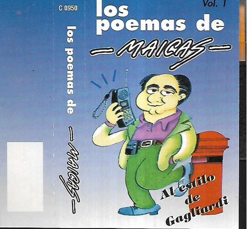 Los Poemas De Maicas Al Estilo De Gagliardi Cassette Nuevo