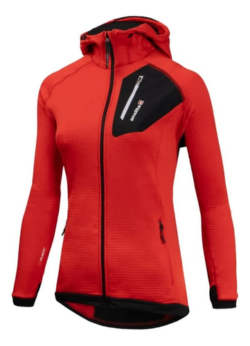 Campera Ansilta Neyun Polartec Power Grid Mujer