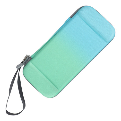 Kit Para Nintendo Switch Verde Azul Claro Estuche Protector