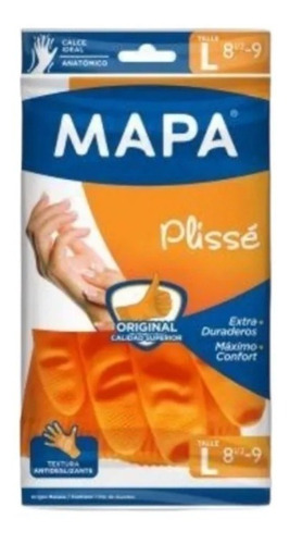 Combo X10 Unid Guantes Mapa Plissé Pares Todos Los Talles