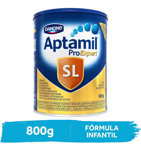 Aptamil Sem Lactose Pro Expert Fórmula Infantil Lata 800g