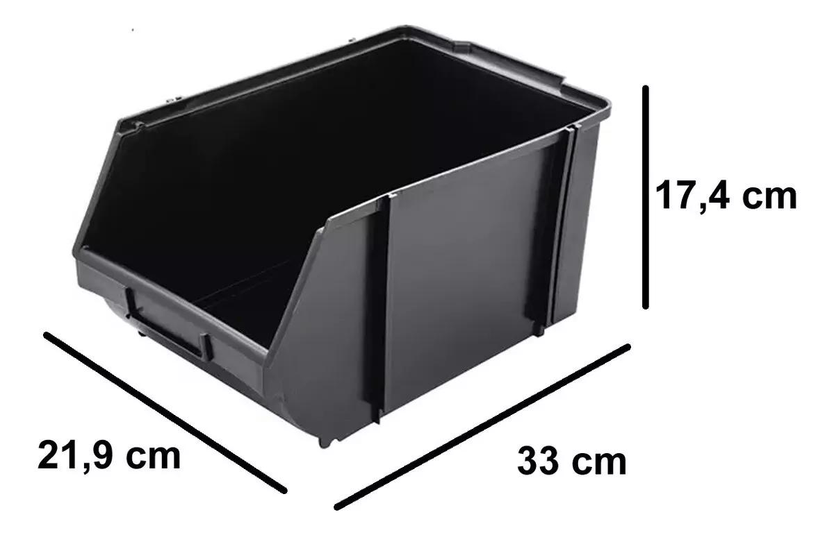 Primeira imagem para pesquisa de caixa plastica bin n 7