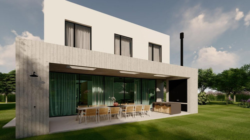 Casa En Nordelta En Obra 7 Ambientes, Suite, Playroom, Cochera, Pileta, Dependencia.