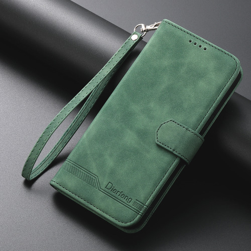 Funda Magnética Con Hebilla Magnética Con Logotipo De Línea Prensada En Caliente Para Huawei Honor Magic Series, Soporte Para Teléfono, Moderna, Carte