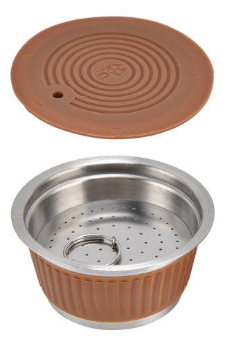 Juego De Cápsulas De Café Recargables De Chocolate De Acero