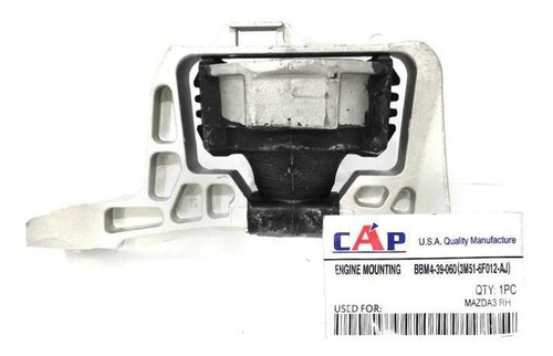 Base De Motor Derecha Mazda 3/5 2.0 Focus 05-09 2 Tornillos 