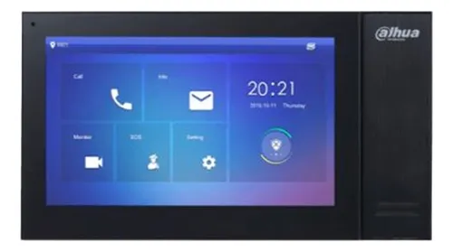 Kit Video Portero Ip Pantalla Táctil E Intercomunicador Dahu