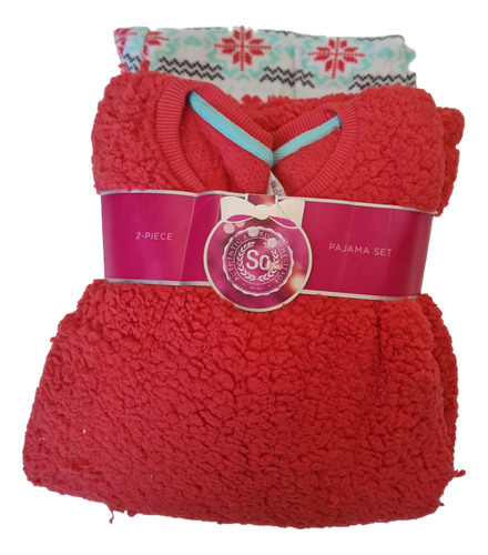 So Heritage Pijama Polar Invierno Mujer
