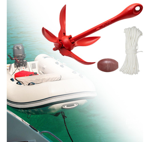 Ancla De Bote Con Plegable Ancla De Kit De Ancla Plegable