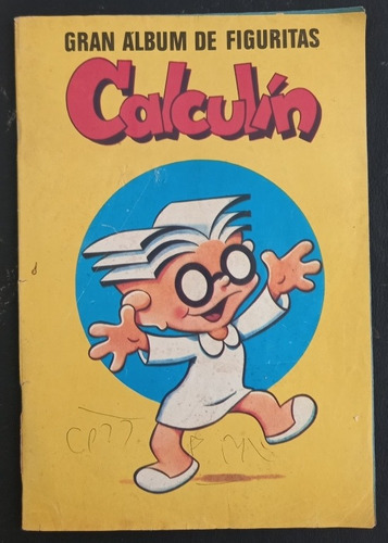 Album De Figuritas Calculin Año 1977