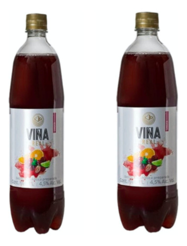 Pack De 2 Cooler Viña Real Sangría 1 L