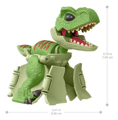 Jurassic World Fierce Changers Velociraptor 2 In 1