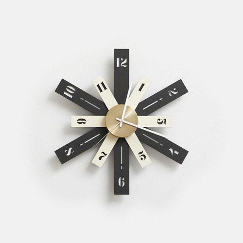 Reloj De Pared Minimalista, Reloj De Pared Verde Oscuro