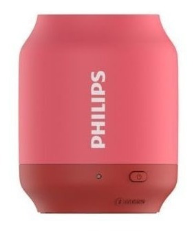 Parlante Bluetooth Philips Upbeat Bt51p/00 Rosado