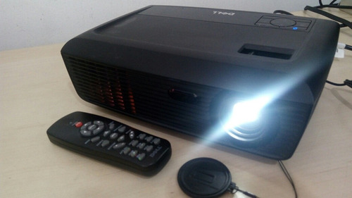 Projetor Dell 1410x Funcionando Ok 2700 Lumens Com Controle (Usado)