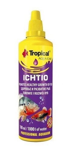 Tropical Ichtio Anti Bacterias Y Hongos 100 Ml Pethome