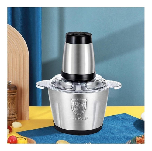 S Processador Triturador De Alimentos Carne Elétrica 2l 500w