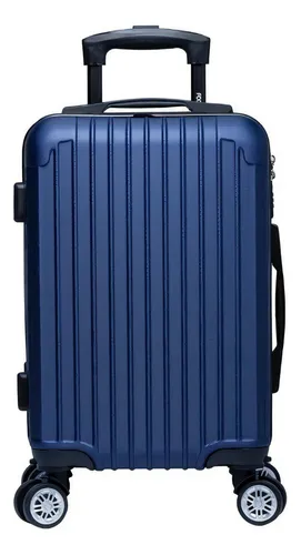 Mala De Viagem De Bordo 360º Pequena De Mão 10kg Em Cor Azul