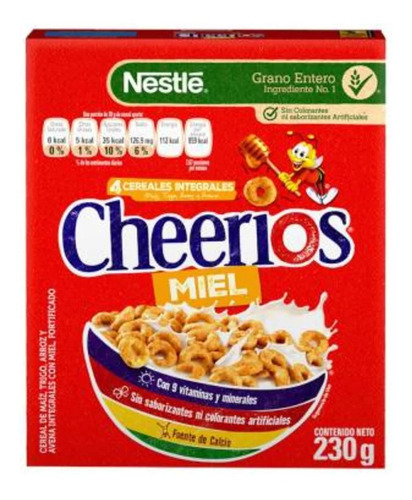 Cheerios - Cereal Miel 230 G