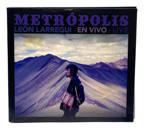 Cd + Dvd  León Larregui - Metrópolis En Vivo / Excelente