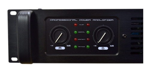 Potencia Sts Lp200 De 2 Canales Con Entrada Balanceada 700w