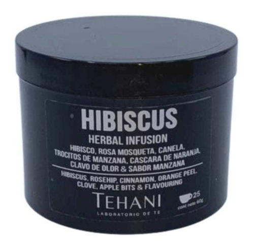 Té De Hibiscus Tehani Lata 60g